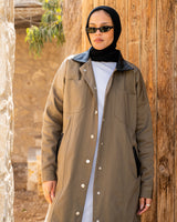 Barn Lined Jacket - Olive