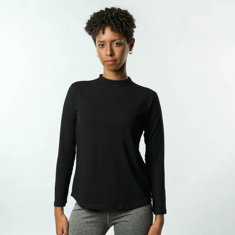 Double Layered Sleeves /Under-shirt - Black