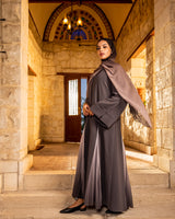 Gradient Abaya - Grey