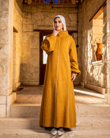 Piped Wool Dress - Havan