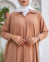 Strassed Blouse - Brown